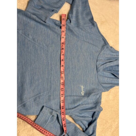 Hurley cropped pullover hoodie teenage girl shirt size large 12-13 years - Picture 6 of 6